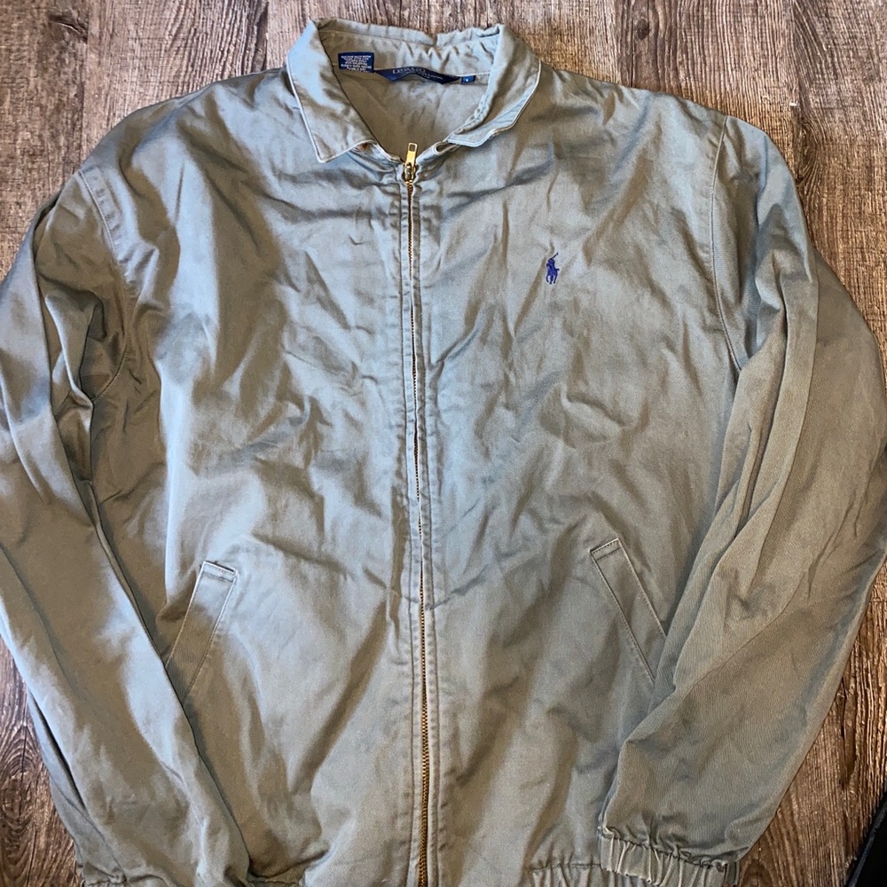 Vintage Men’s Polo Ralph Lauren Sz L Harrington Jacket  Made in USA.